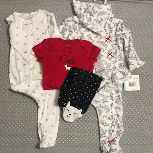 5 item bundle - 6 month PJs